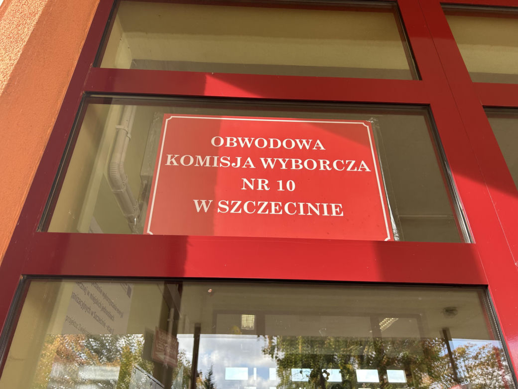 Głosowanie w Szczecinie