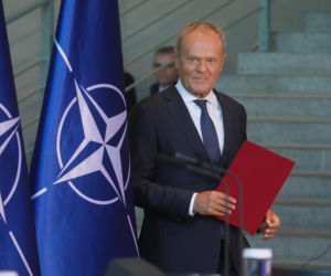 Donald Tusk, wizyta w Niemczech