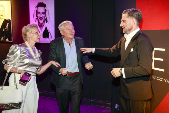 Agata Załęcka i inne gwiazdy na premierze spektaklu Kaczorowskiej i Rogacewicza