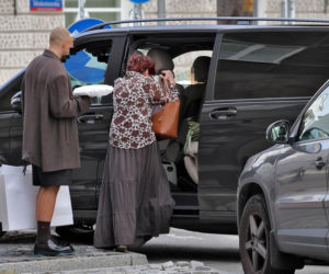 Kwaśniewska na zakupach u modnego projektanta