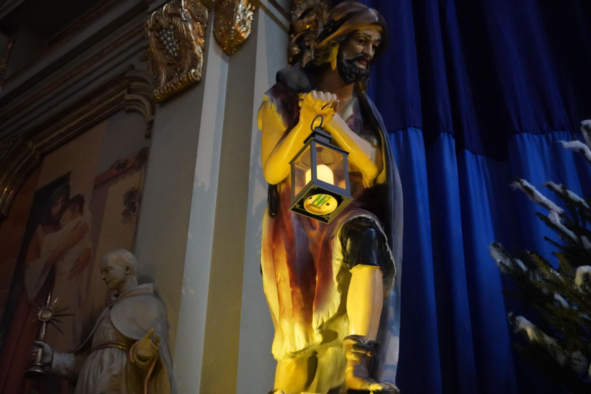 Szopka Bożonarodzeniowa u Franciszkanów na Placu Bernardyńskim w Poznaniu