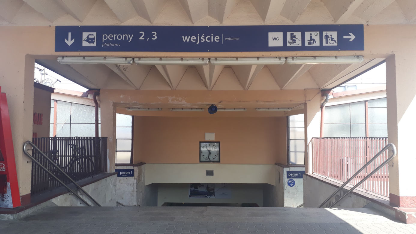Jakie plany ma PKP wobec kładki nad dworcem kolejowym?