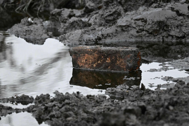 Awaria rurociągu tuż przy granicy z Polską