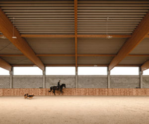 Dom dla Koni w Jaroszewie: surowy, szczery i przytulny