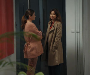 M jak miłość odc. 1919. Kasia (Paulina Lasota), Aneta (Ilona Janyst)