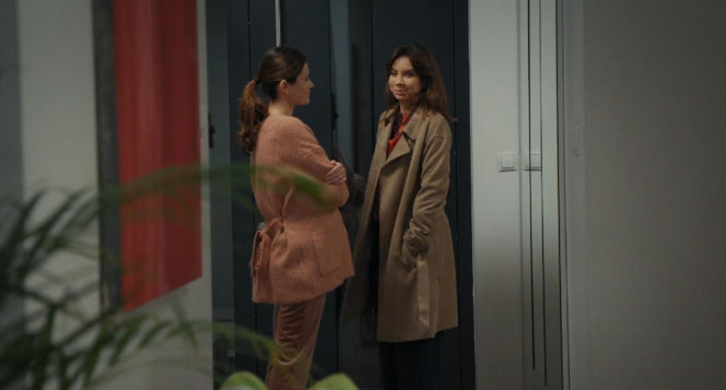 M jak miłość odc. 1919. Kasia (Paulina Lasota), Aneta (Ilona Janyst)