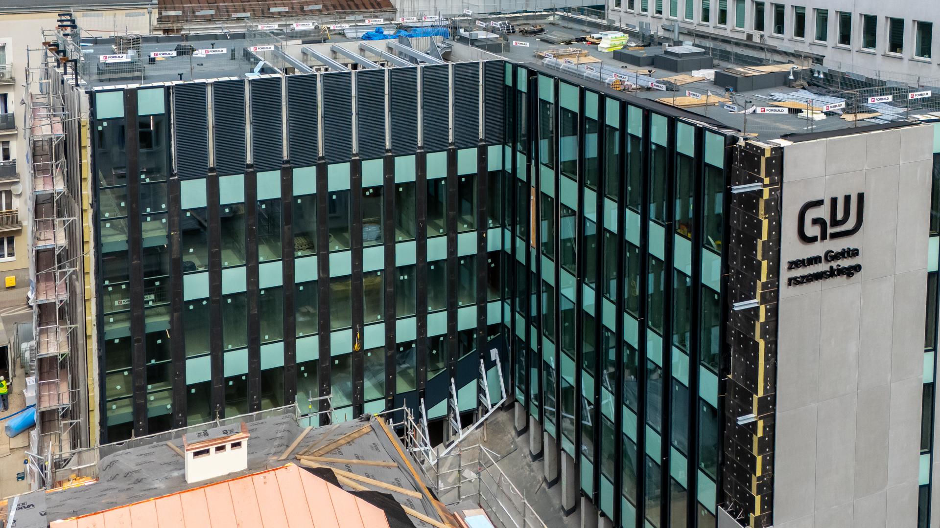 Budowa Muzeum Getta Warszawskiego - kwiecień 2026