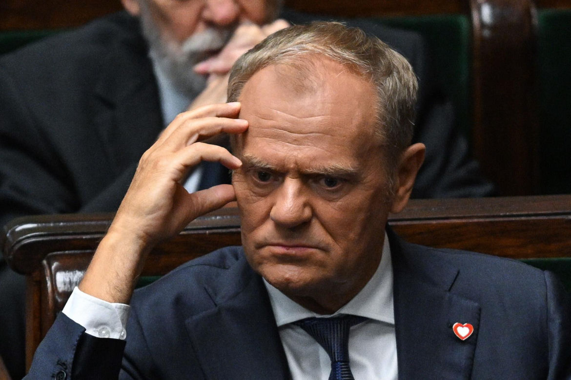 Wszystkie miny Donalda Tuska.