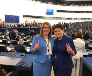 Szydło szpanuje w europarlamencie