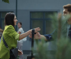 M jak miłość, odcinek 1909. Iza (Adriana Kalska), Marcin (Mikołaj Roznerski)