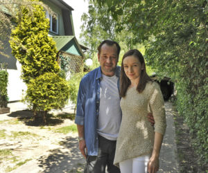 Barwy szczęścia po wakacjach 2015. Borys (Jakub Wieczorek), Justyna (Lidia Sadowa)