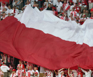 Polacy flaga Polski symbol Polski