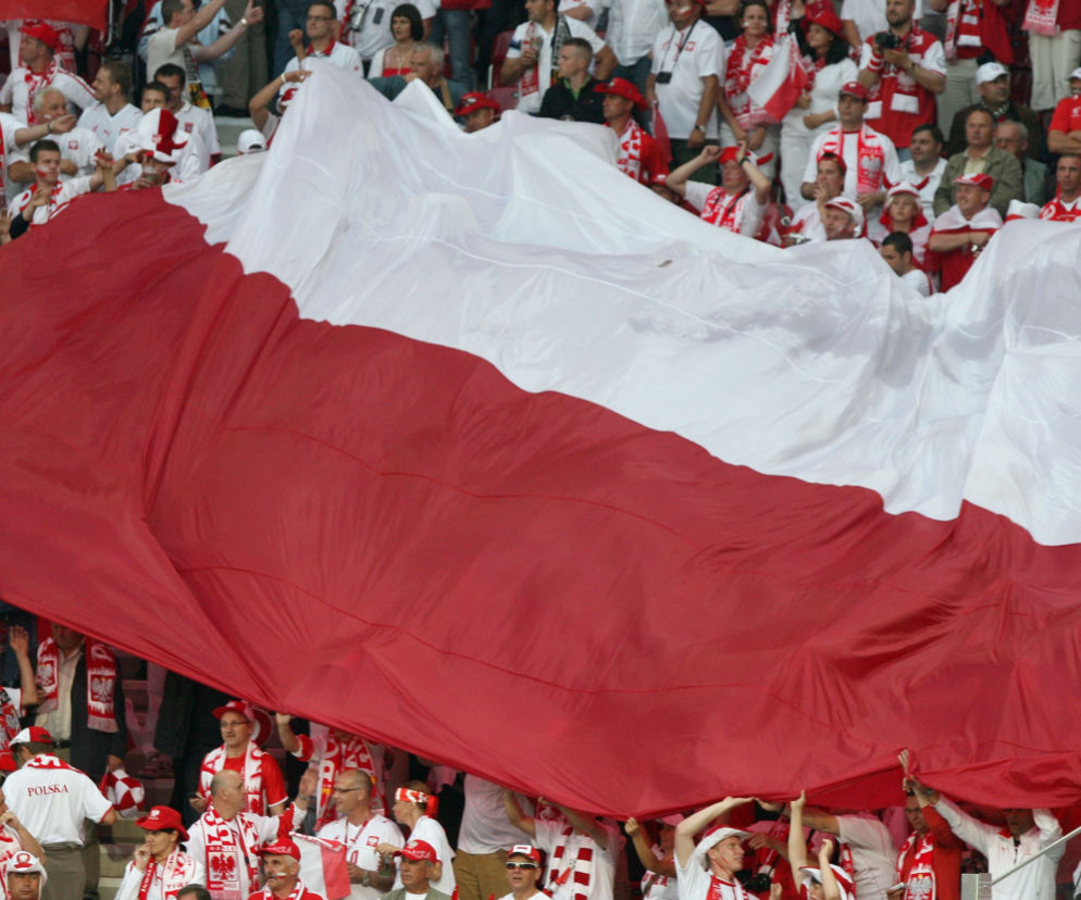 Polacy flaga Polski symbol Polski