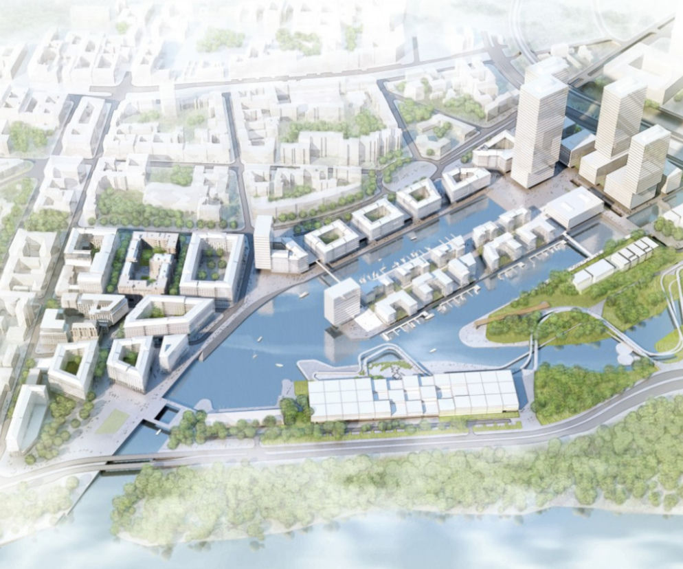 Port Praski plan