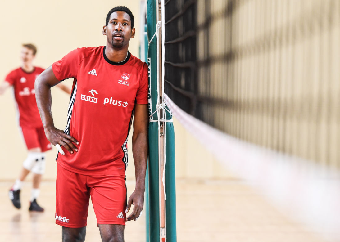Wilfredo Leon na zgrupowaniu siatkarzy w Spale