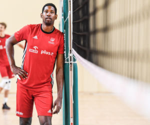 Wilfredo Leon na zgrupowaniu siatkarzy w Spale