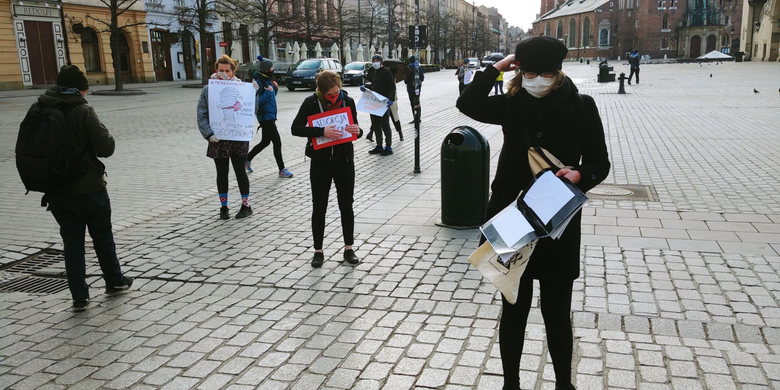 Protest kobiet w czasach zarazy. Chodzi o aborcję