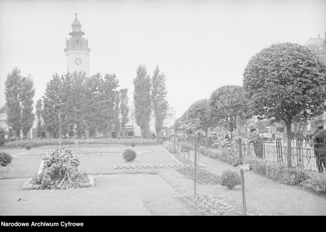 Rynek Kościuszki w Białymstoku. 1936 rok