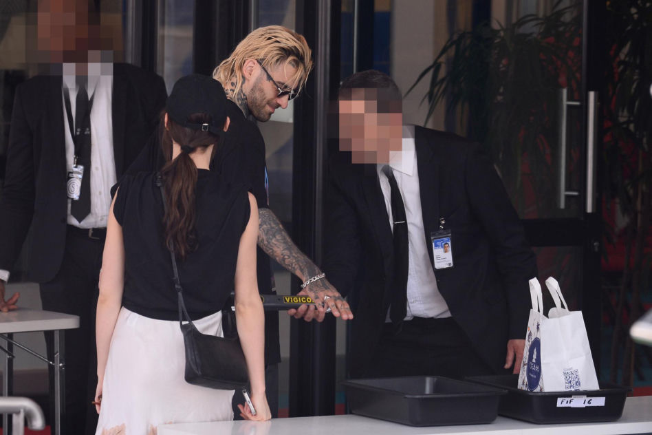 Martyna Byczkowska i Quebonafide w Cannes