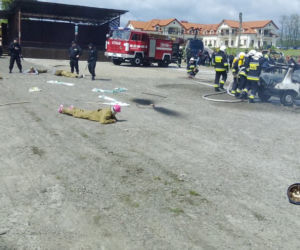 Ćwiczyli jak zareagować na zagrożenie terrorystyczne