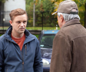 Barwy szczęścia, odcinek 3342. Jaworski (Jacek Kałucki), Hubert (Marek Molak)