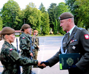 Białystok. Przysięga żołnierzy Wojsk Obrony Terytorialnej