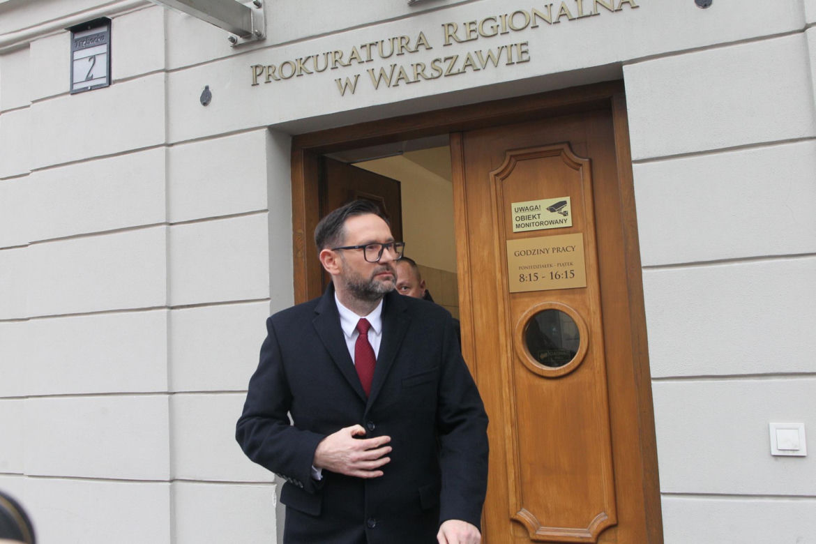 Daniel Obajtek w prokuraturze