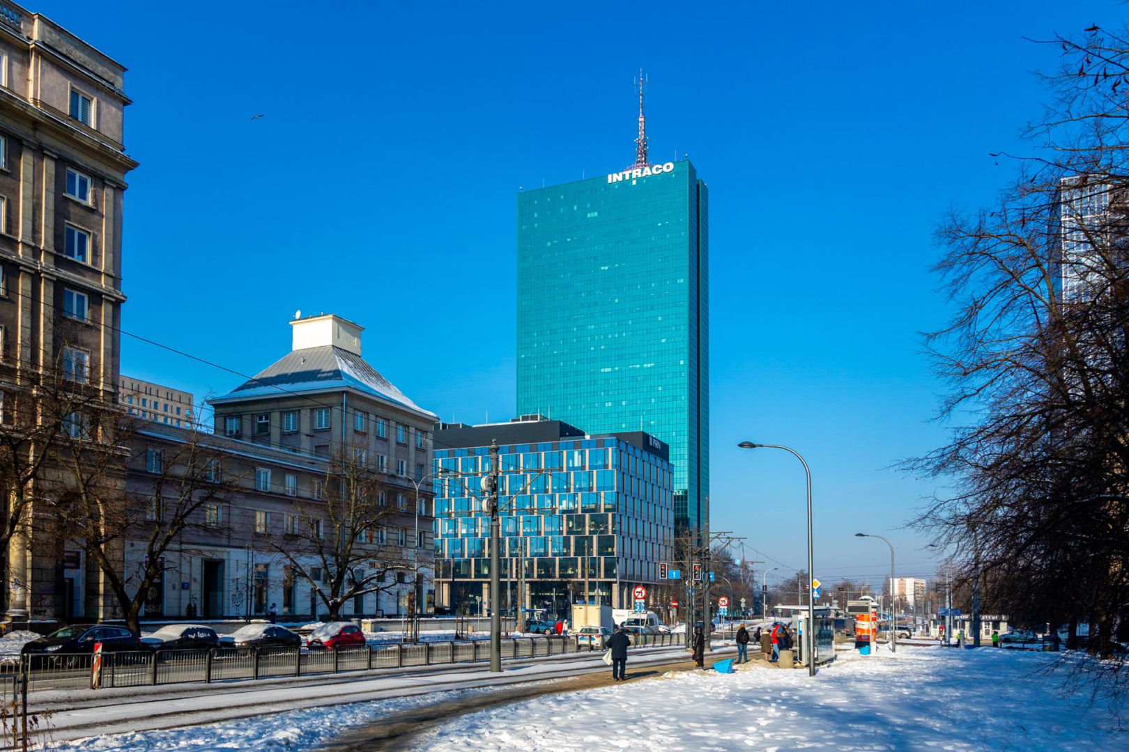 Biurowiec Intraco w styczniu 2026