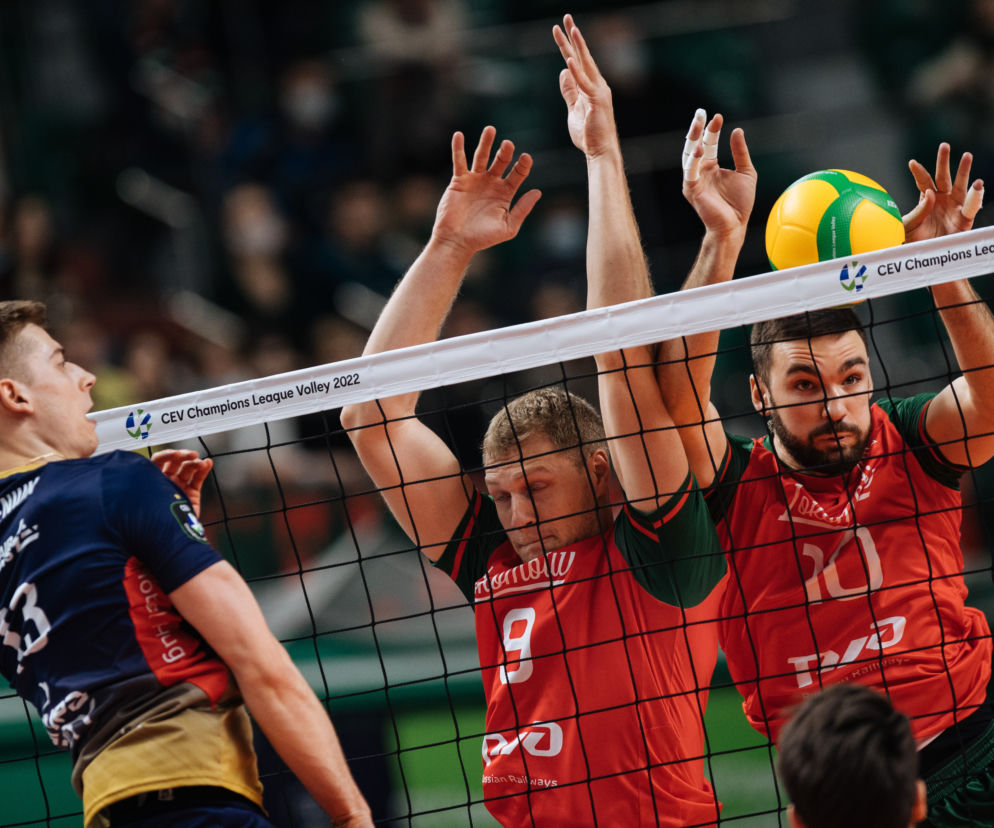 Siatkówka, Liga Mistrzów, Zaksa Kędzierzyn, Lokomotiw Nowosybirsk, Kamil Semeniuk