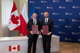 Polska i Kanada podpisały memorandum o współpracy obronnej. Kanada to jest nasz sojusznik