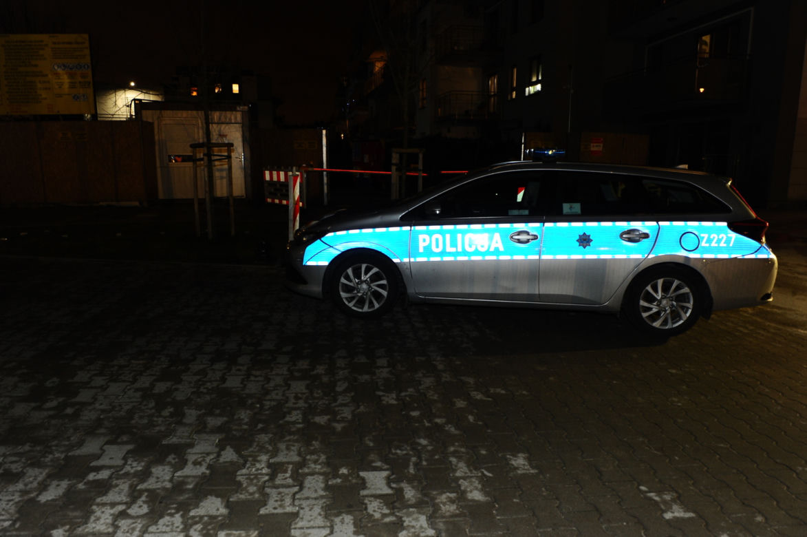 Tajemnicza akcja policji na Wilanowie