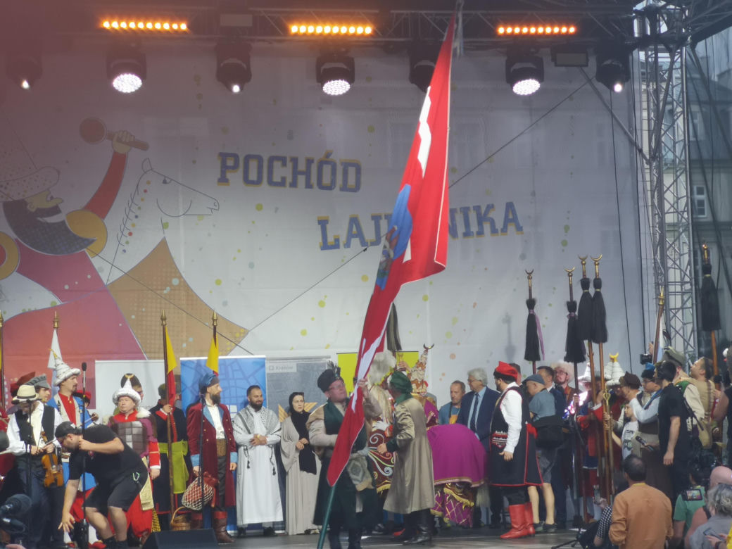 Pochód Lajkonika w Krakowie 2024