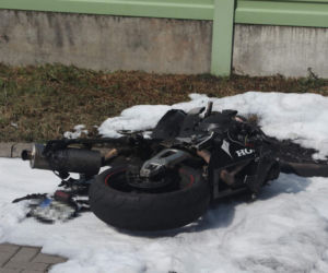 Motocyklista zginął na miejscu. Potworny wypadek w Siedlcach