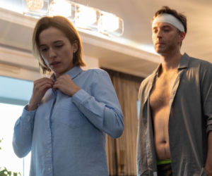 Na dobre i na złe odc. 730. Julka Burska (Aleksandra Hamkało), Marcin Molenda (Filip Bobek)