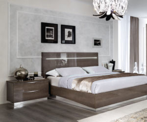 Sypialnia w stylu glamour