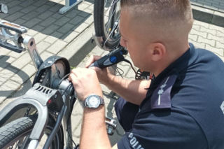 Siedlecka policja zachęca do bezpłatnego znakowania rowerów