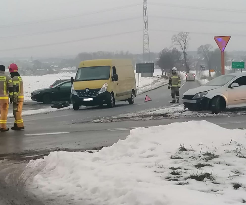 Wypadek w Nowej Wsi koło Rybnika