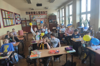 Dzień Solidarności z Ukrainą w PSP 29 w Radomiu [FOTO, WIDEO]