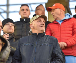 PRES Grupa Dewloperska Toruń - Abramczyk Polonia Bydgoszcz, zdjęcia kibiców i zawodników z pożegnania Adriana Miedzińskiego