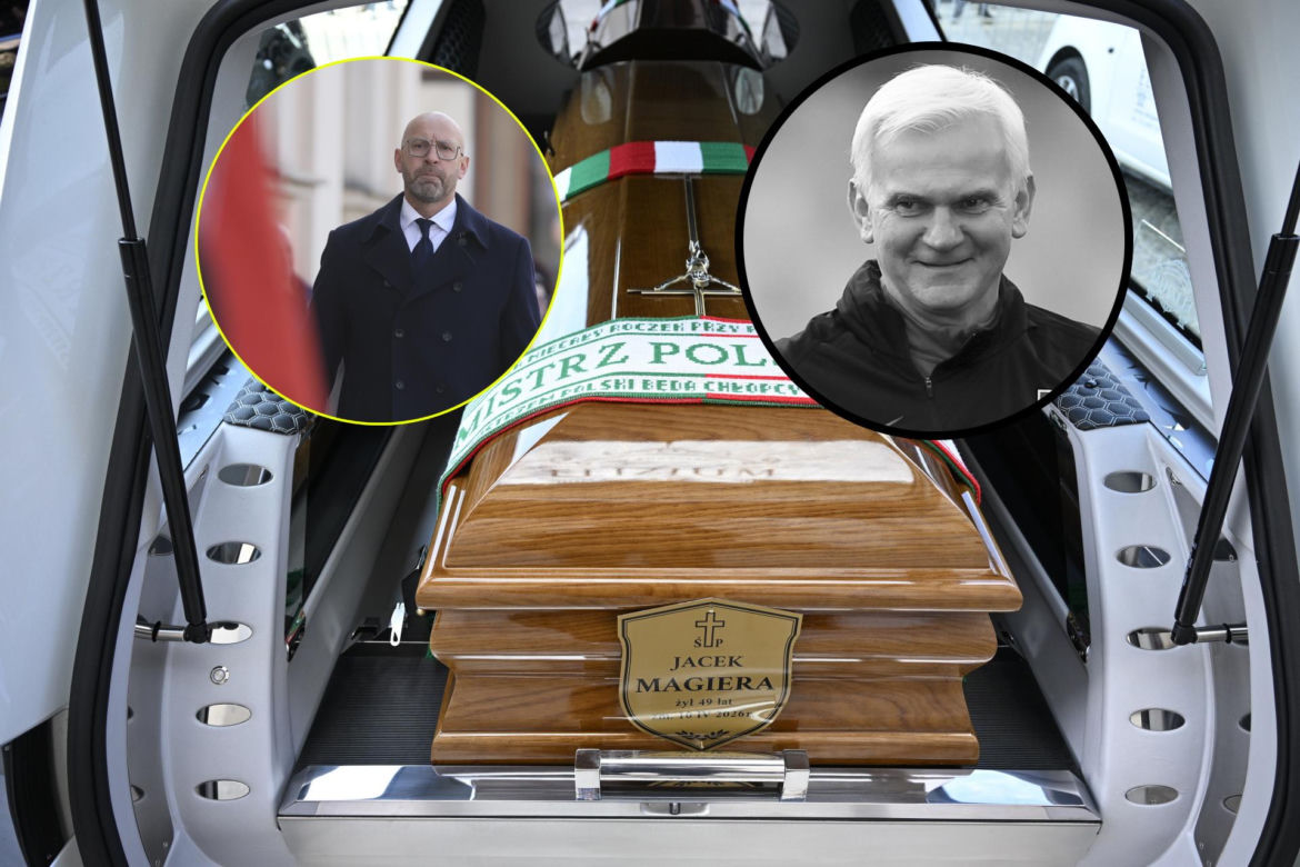 Rutnicki na pogrzebie Jacka Magiery