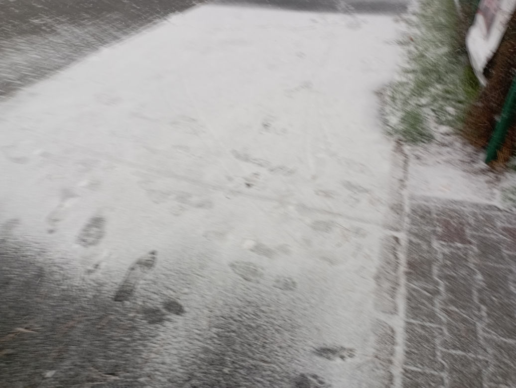 Zima w Poznaniu. Pierwszy śnieg spadł w Wielkopolsce