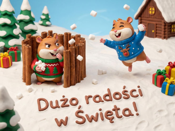 Darmowe świąteczne kartki 2025 do wysłania online