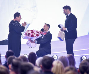 Gawryluk jak księżniczka, Ostrowska niczym femme fatale i szczuplutka Pazura. Tłum gwiazd na wielkiej gali