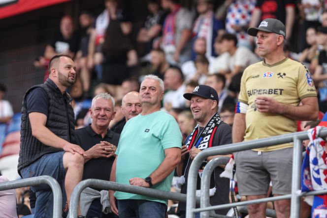 Górnik Zabrze - AS Monaco: Zdjęcia kibiców i zawodników z meczu eliminacji Ligi Konferencji