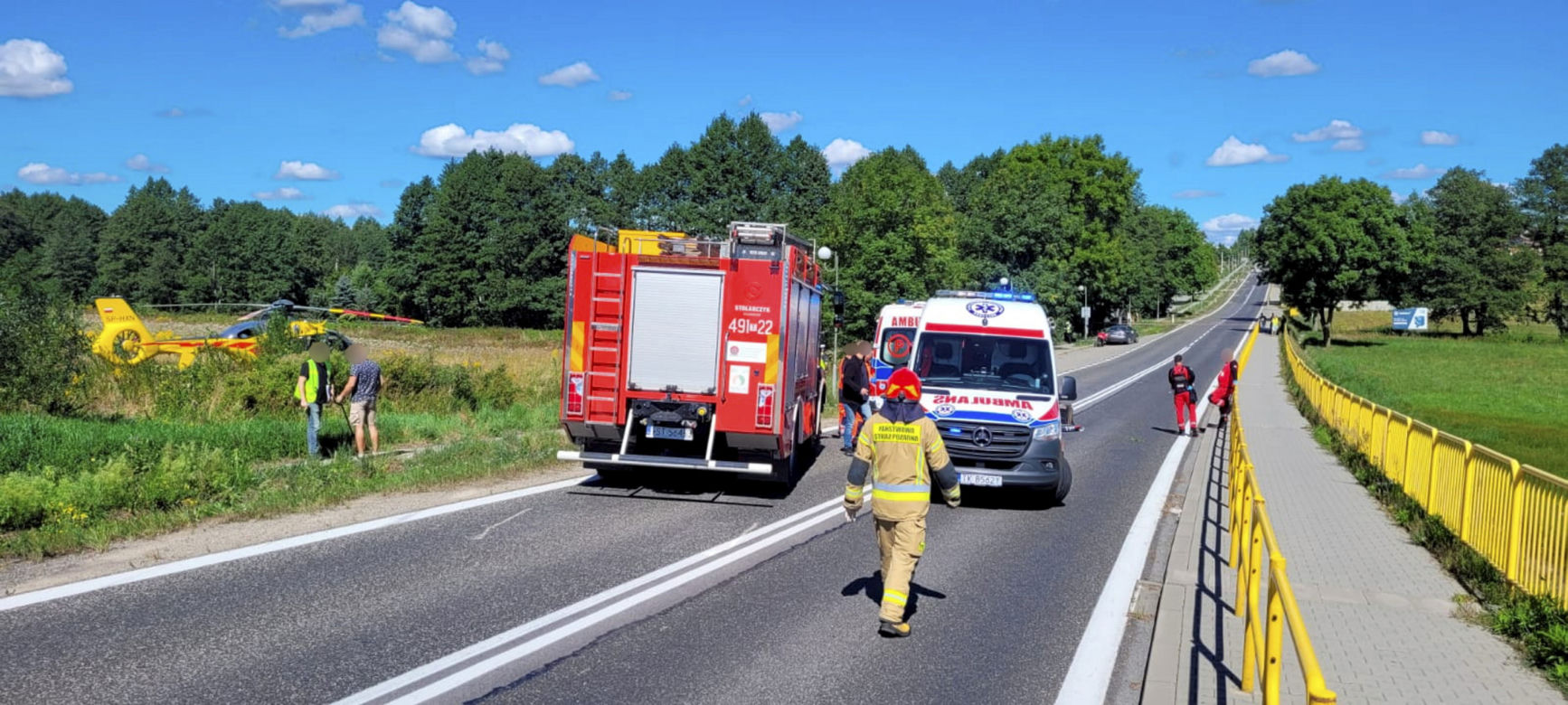 Przerażający wypadek pod Starachowicami! Kobieta w ciąży i jej nienarodzone dziecko zginęli pod kołami citroena [ZDJĘCIA]
