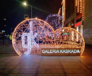 Iluminacje świąteczne w Szczecinie