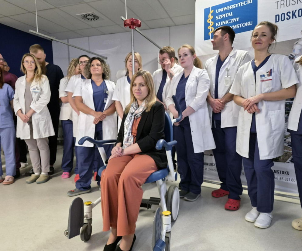 Justyna składała łóżeczko, gdy nagle straciła przytomność. 36-latkę ratowało stu lekarzy
