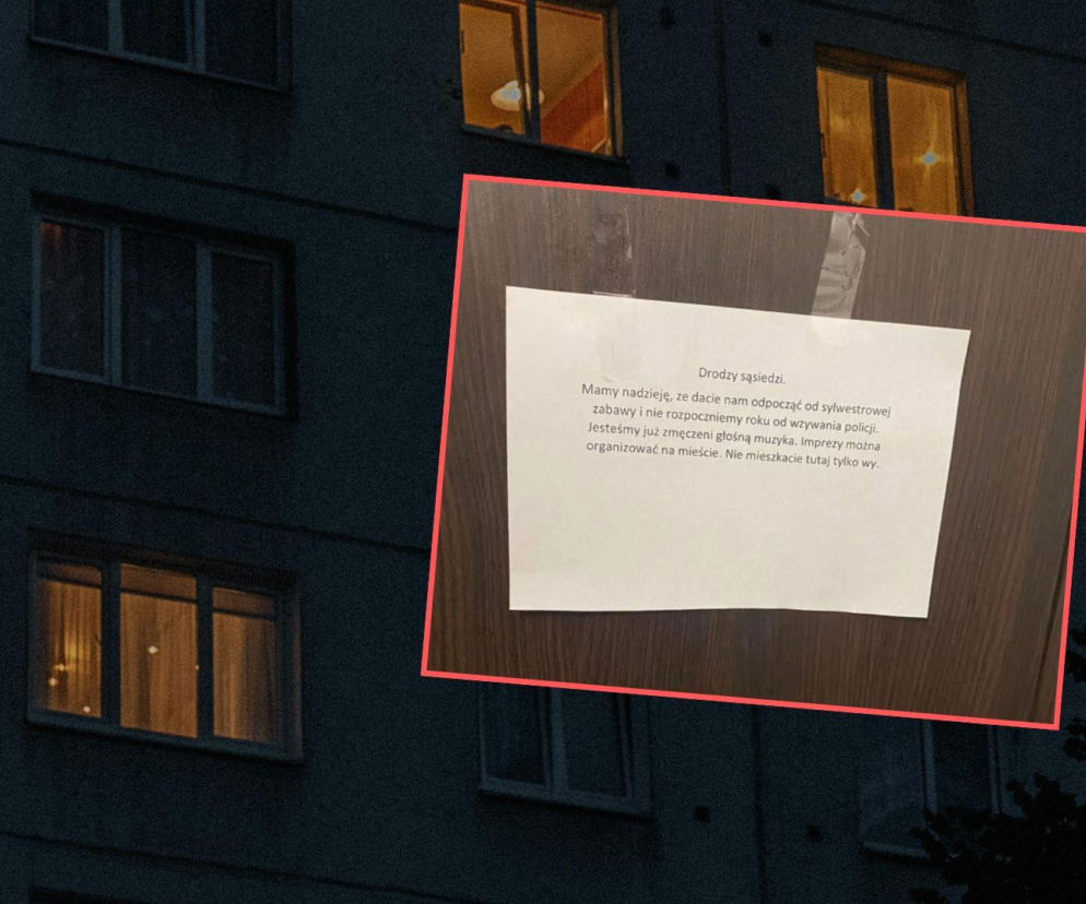 Kartka przed sylwestrem rozpętała burzę. Nie mieszkacie tutaj tylko wy