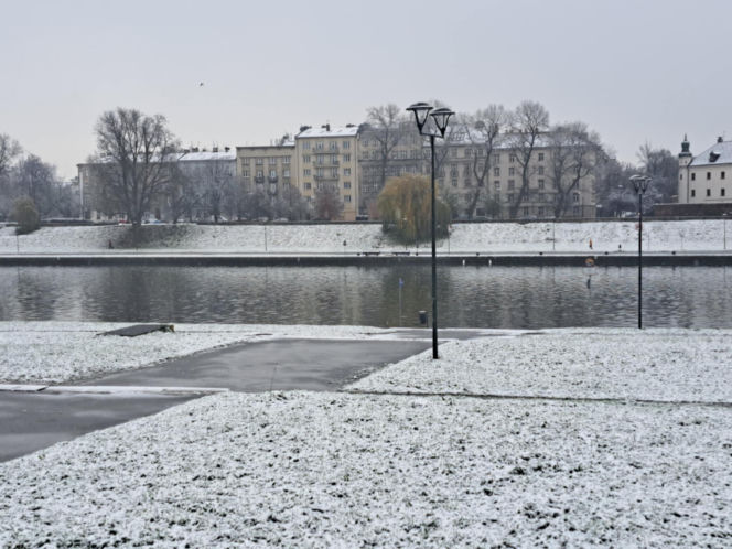 Zima w Krakowie