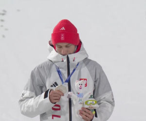 Kacper Tomasiak odebrał medal IO